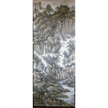 国画山水画《江山永固》-李书民